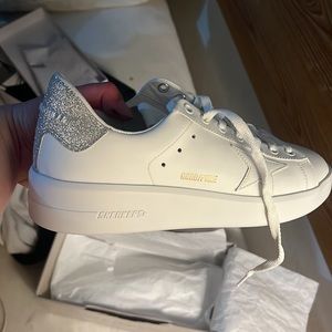 NEW IN BOX GOLDEN GOOSE PURESTAR LOW TOP SNEAKERS (OR TRADE FOR SIZE 41/11)